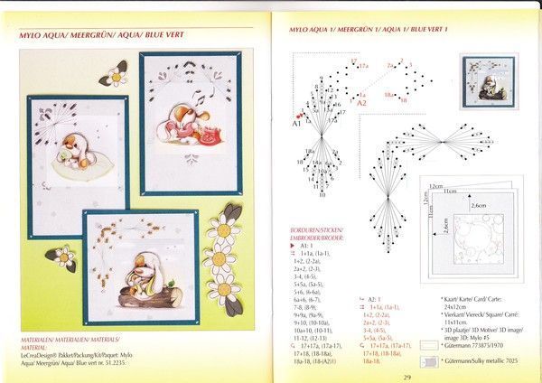 modele broderie pour carterie