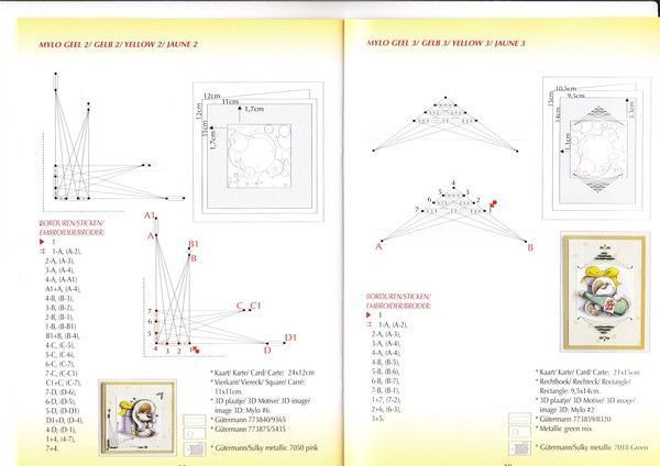 modele broderie pour carterie